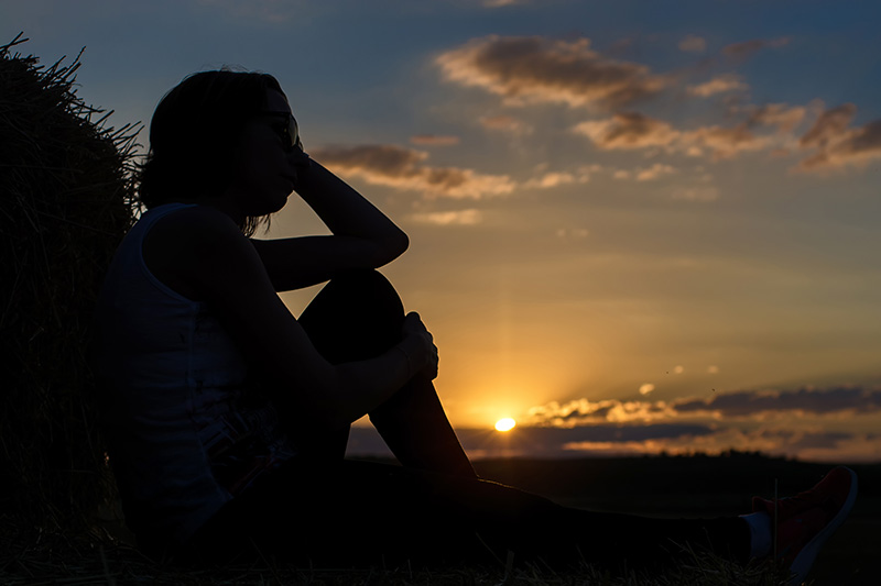 A woman deals with emotional recovery after caregiving following her loved one’s passing.